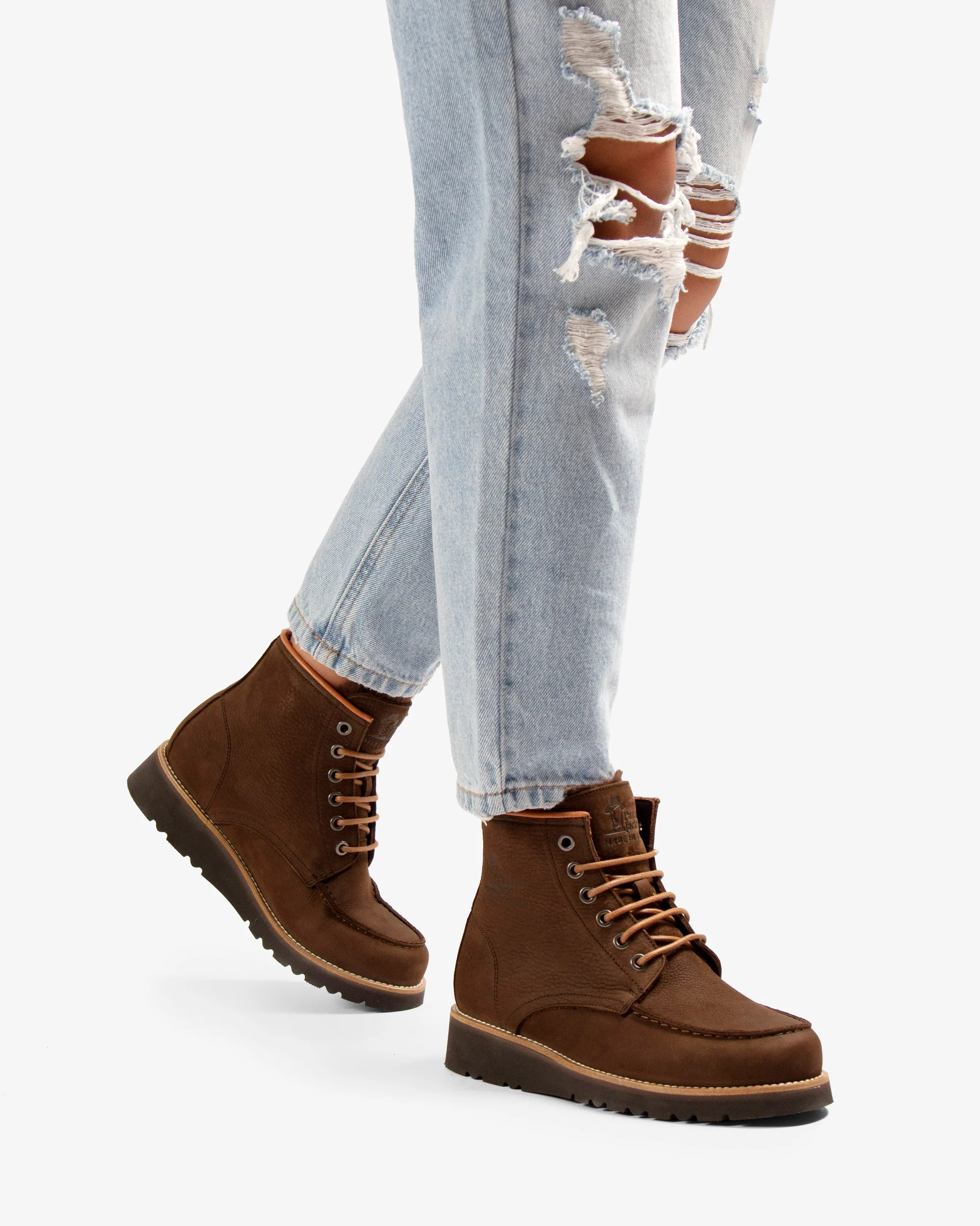 Karen B2 Nobuck Marron - Image 5