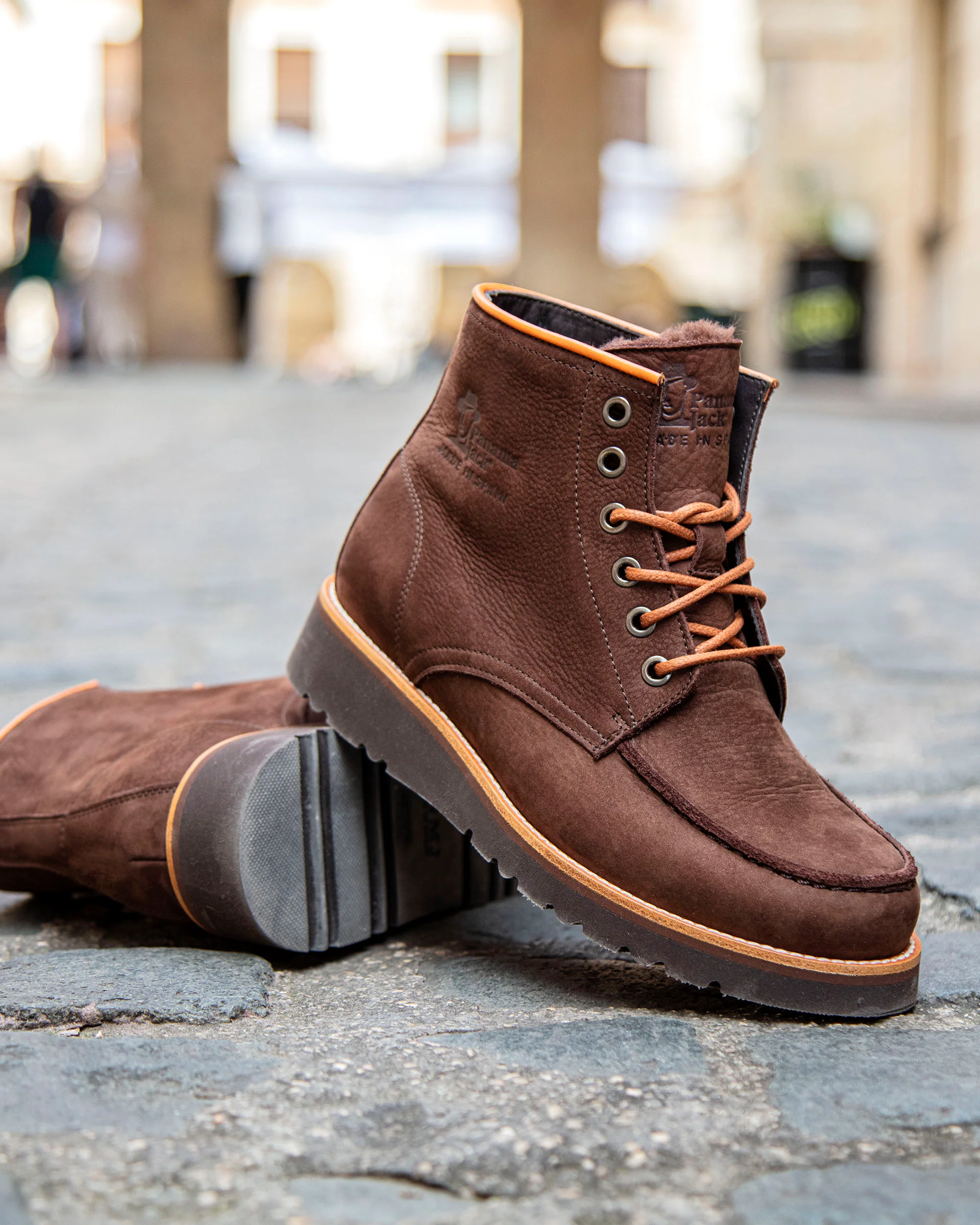 Karen B2 Nobuck Marron - Image 8