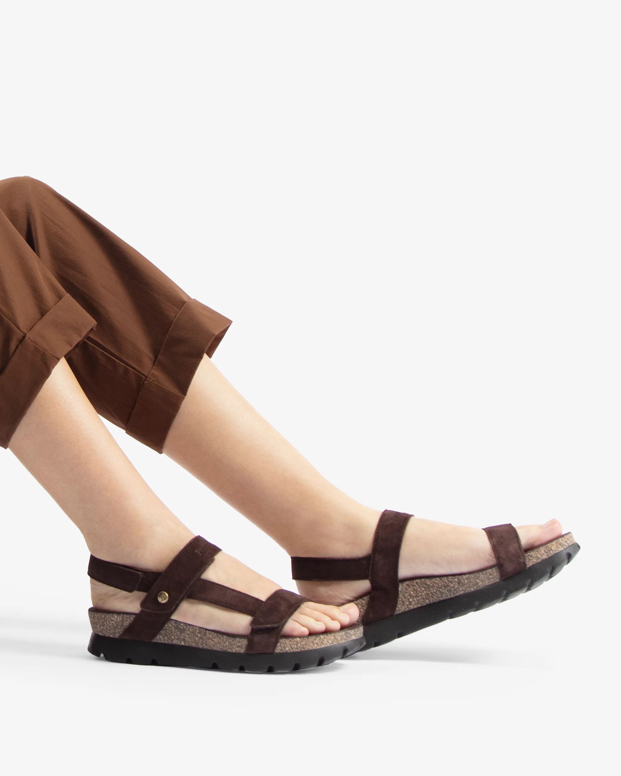 Selma B45 Velour Marron - Image 4