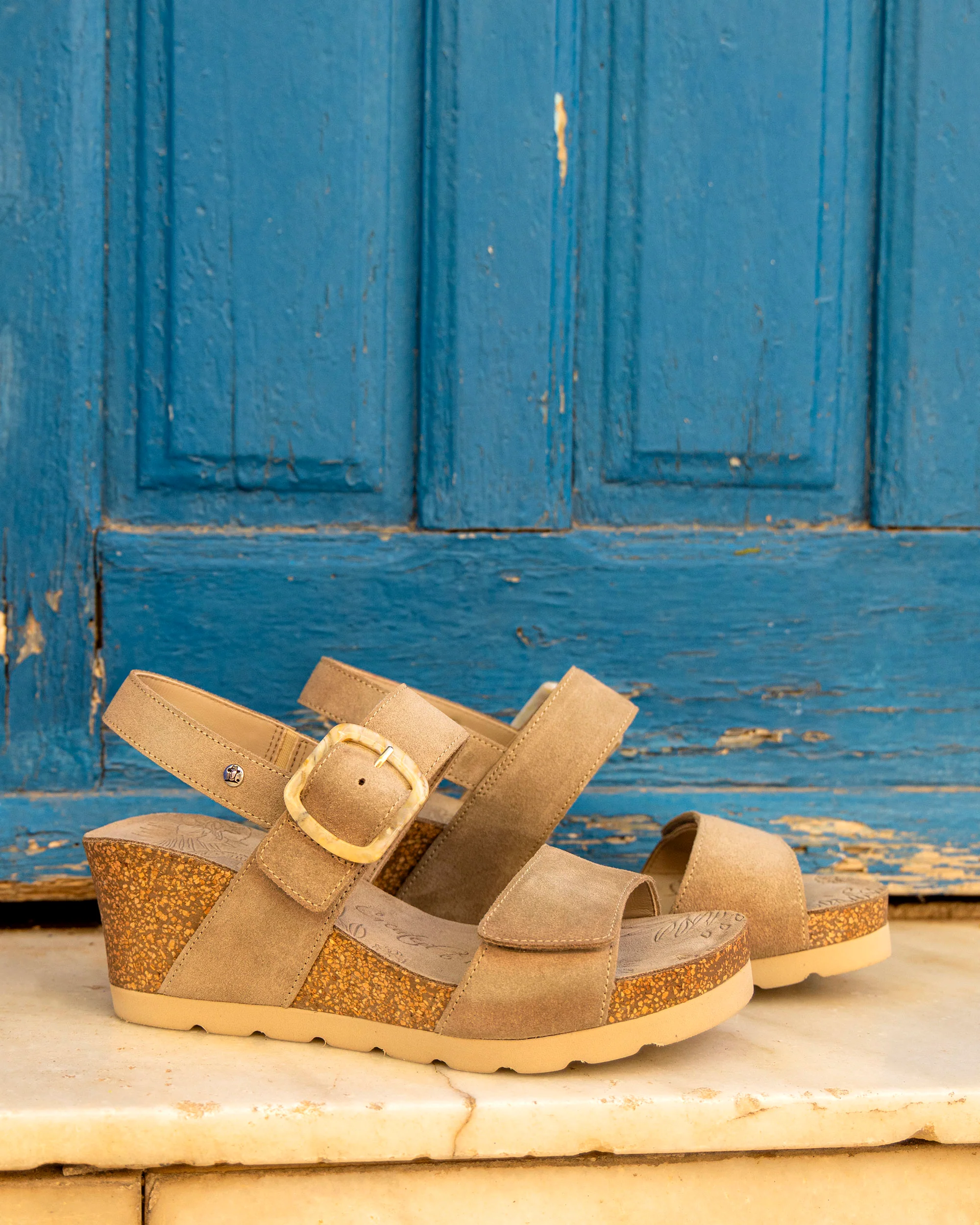 Valle B4 Velour Taupe - Image 6